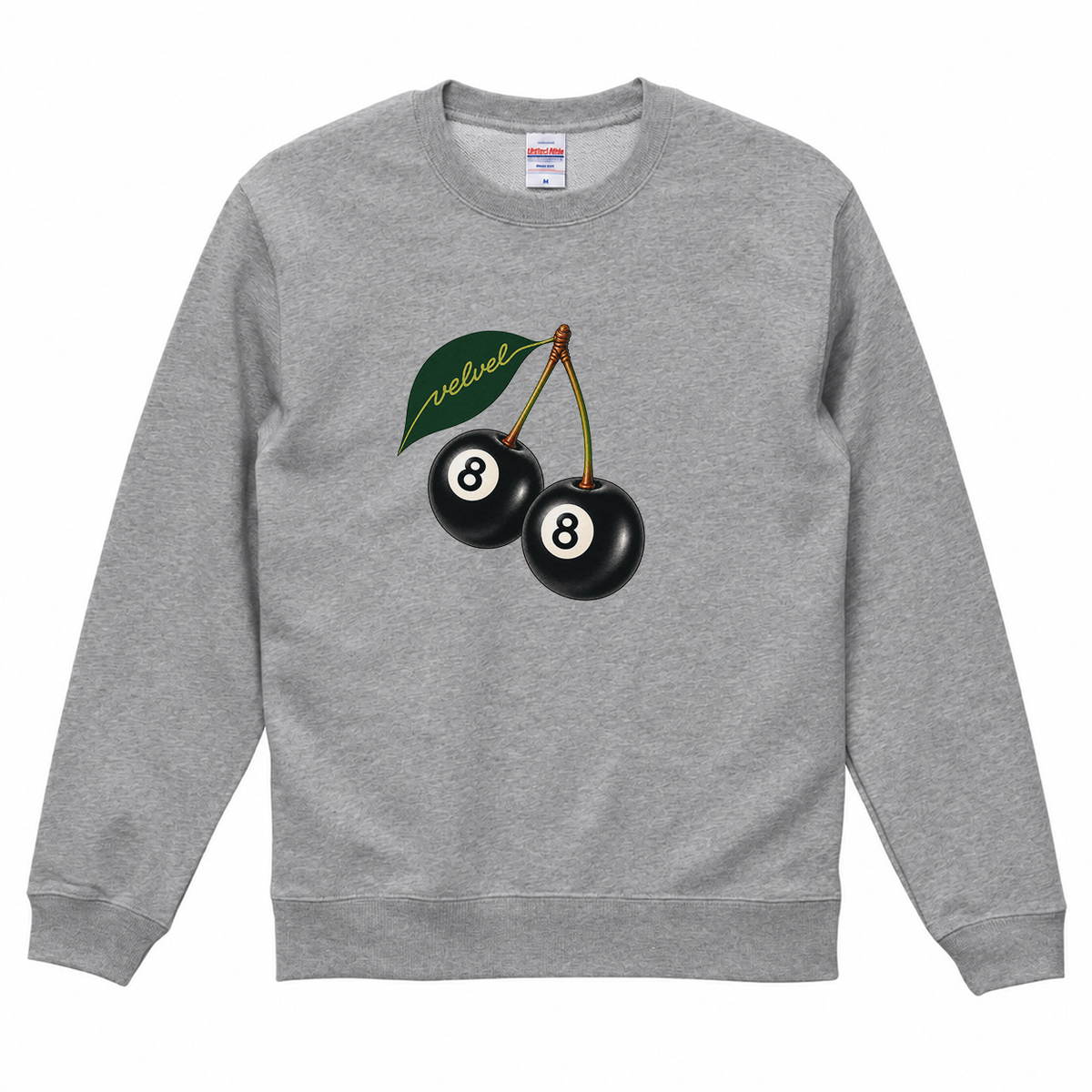 VELVEL sweatshirt Mixed Gray front