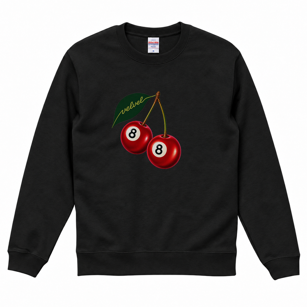VELVEL sweatshirt Black front