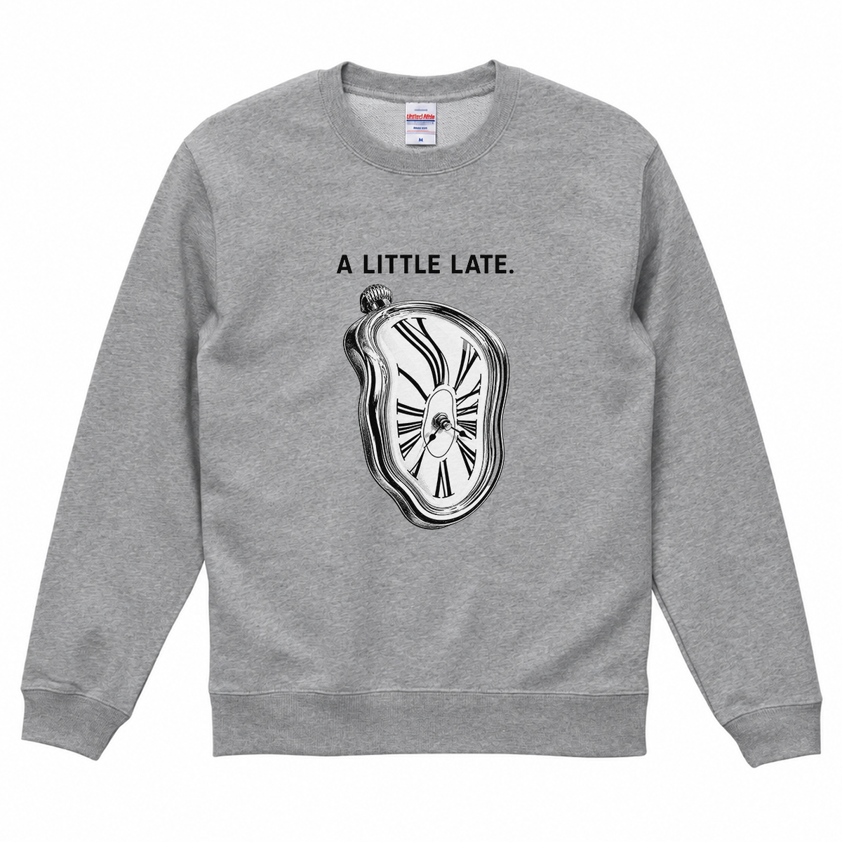 VELVEL sweatshirt Mixed Gray front