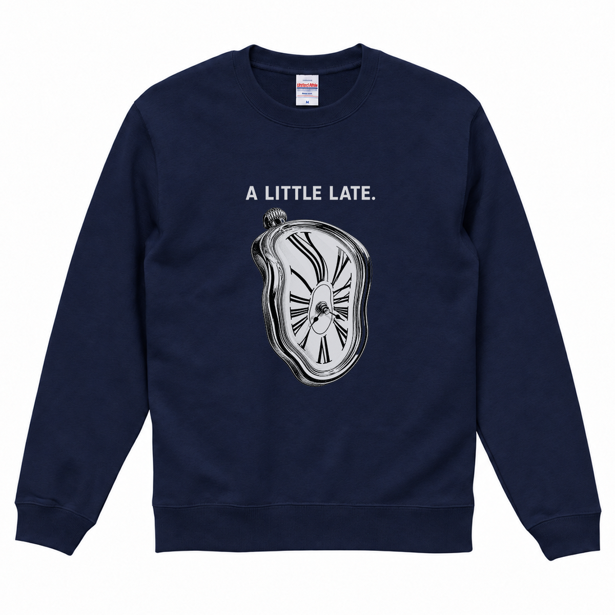 VELVEL sweatshirt Navy front