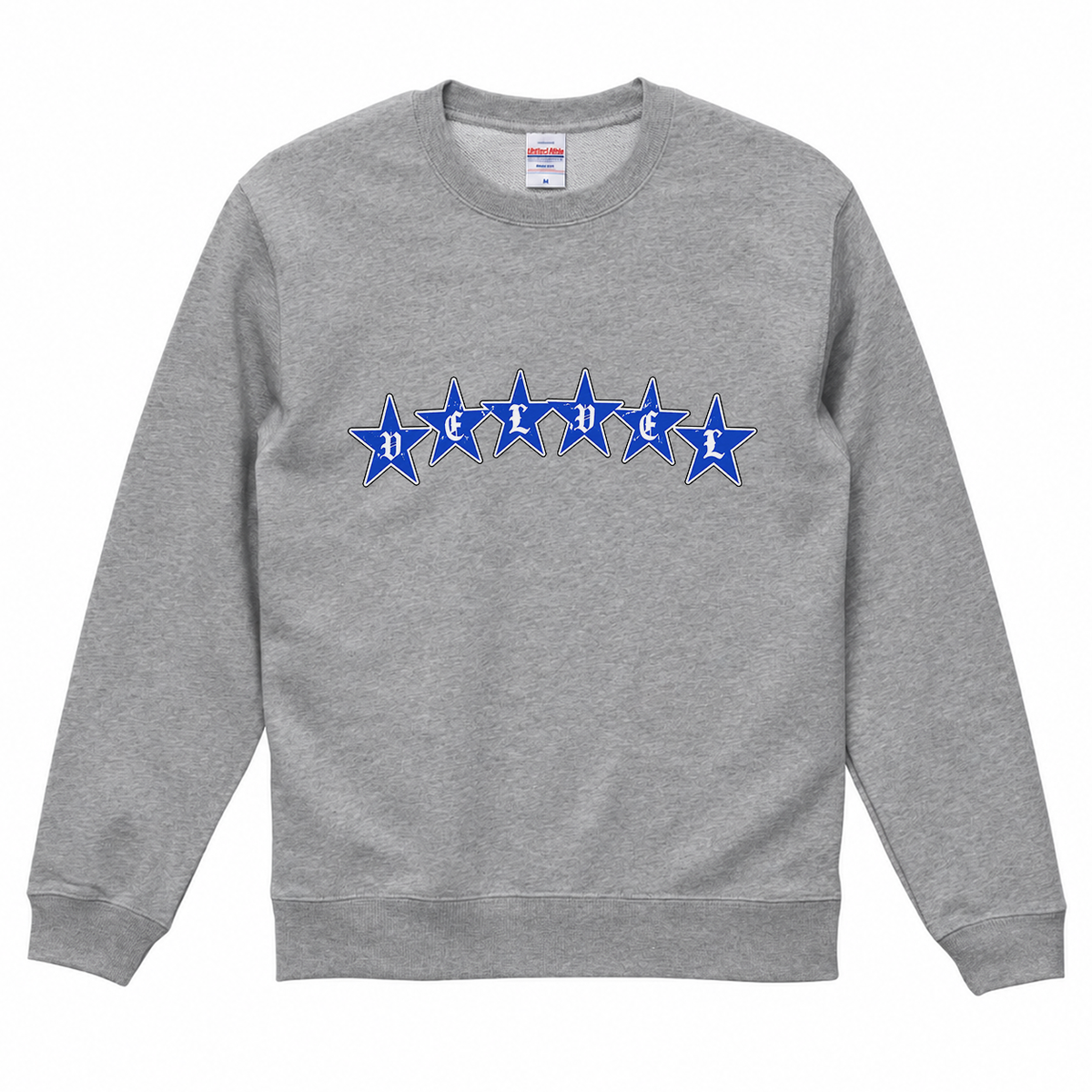 VELVEL sweatshirt Mixed Gray front