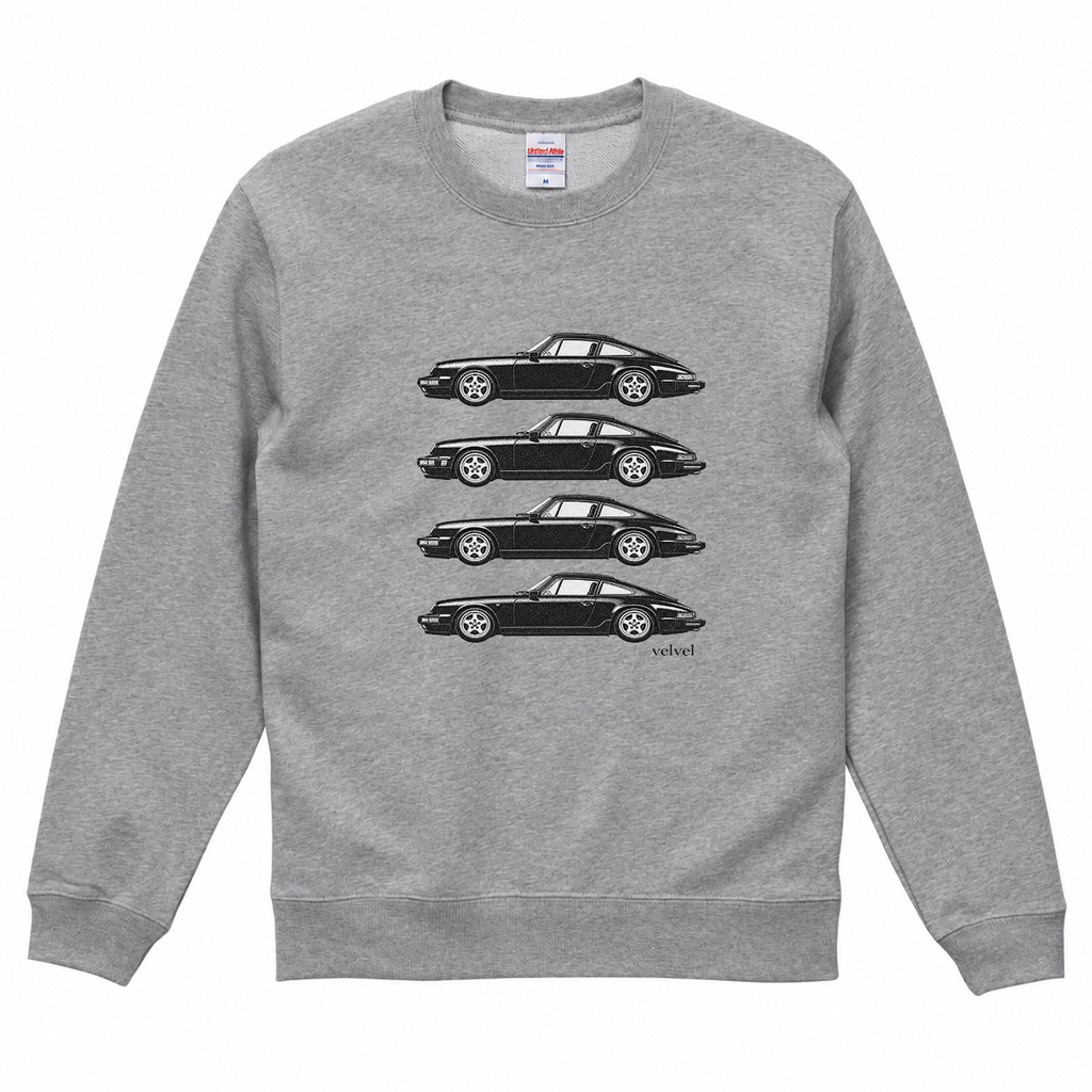 VELVEL sweatshirt Mixed Gray front