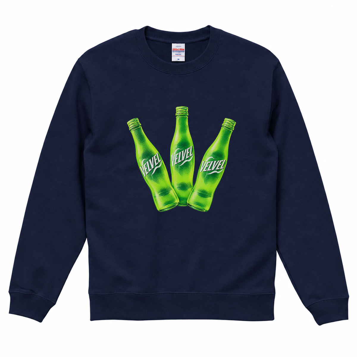 VELVEL sweatshirt Navy front