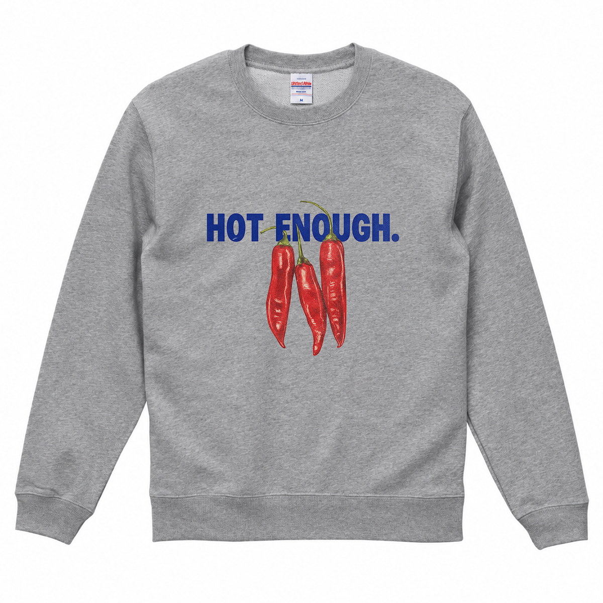 VELVEL sweatshirt Mixed Gray front