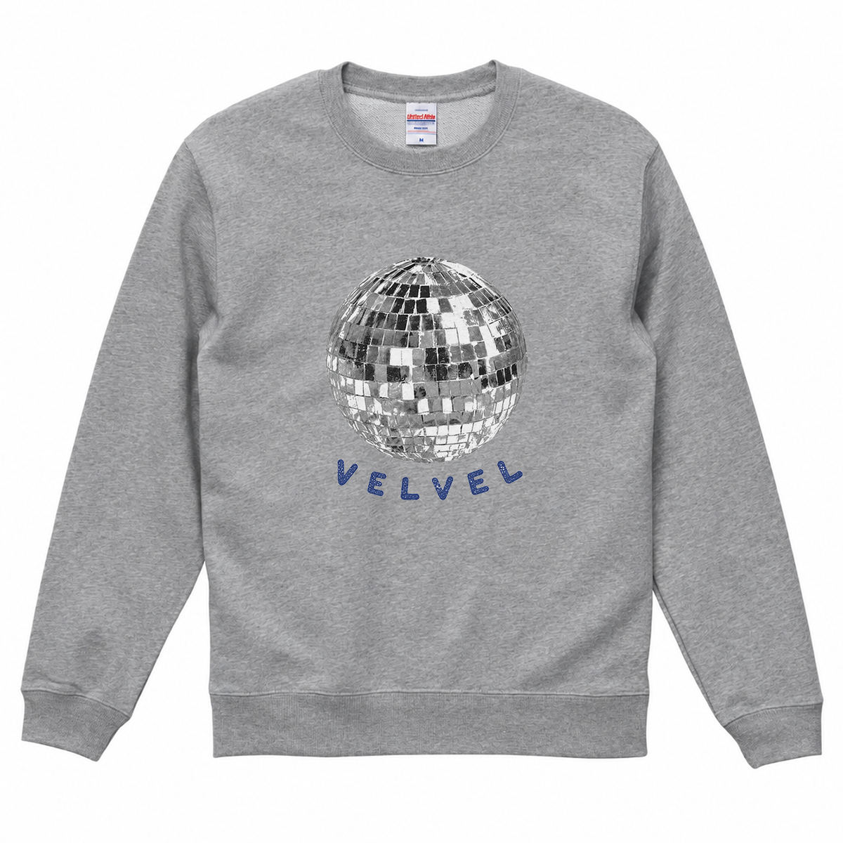 VELVEL sweatshirt Mixed Gray front