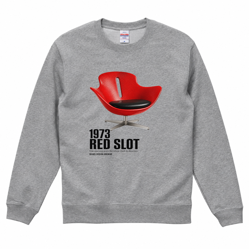 VELVEL sweatshirt Mixed Gray front