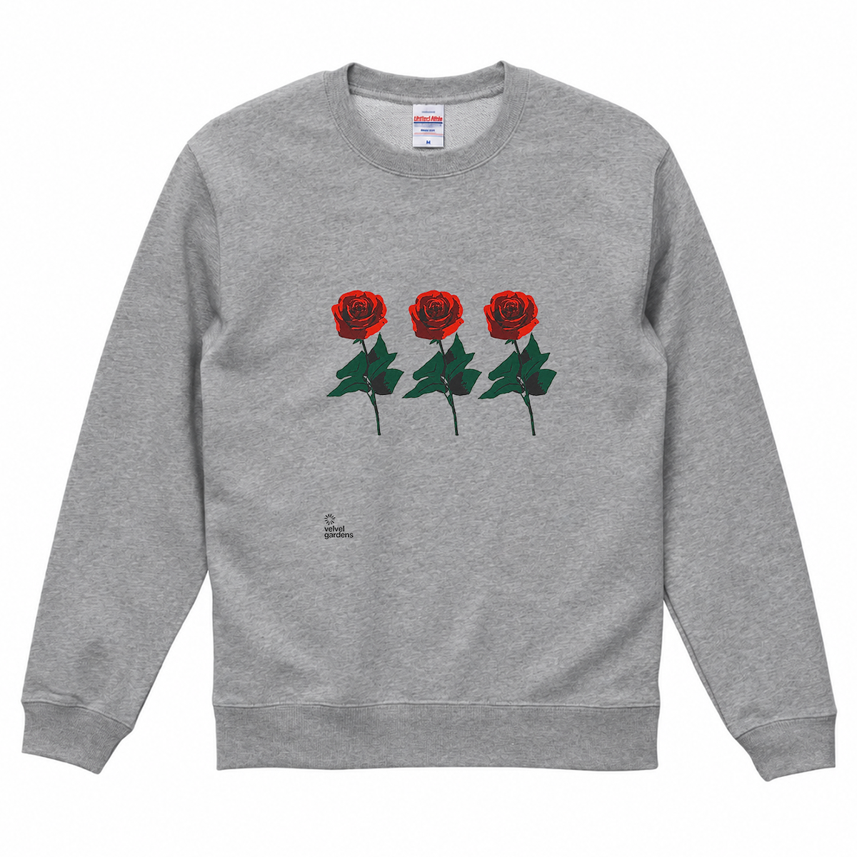 VELVEL sweatshirt Mixed Gray front