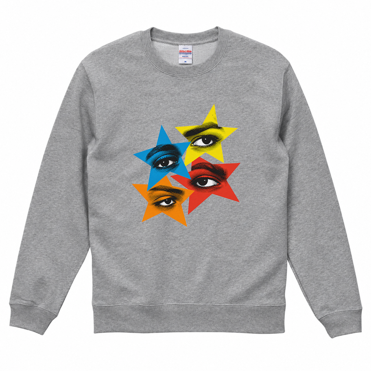 VELVEL sweatshirt Mixed Gray front