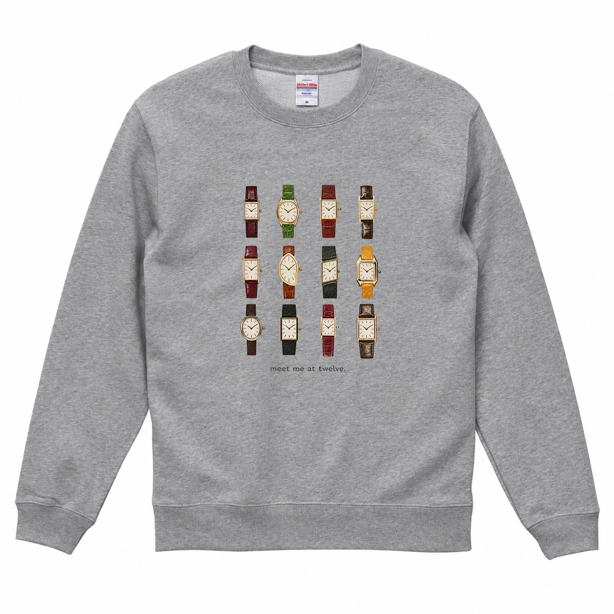 VELVEL sweatshirt Mixed Gray front