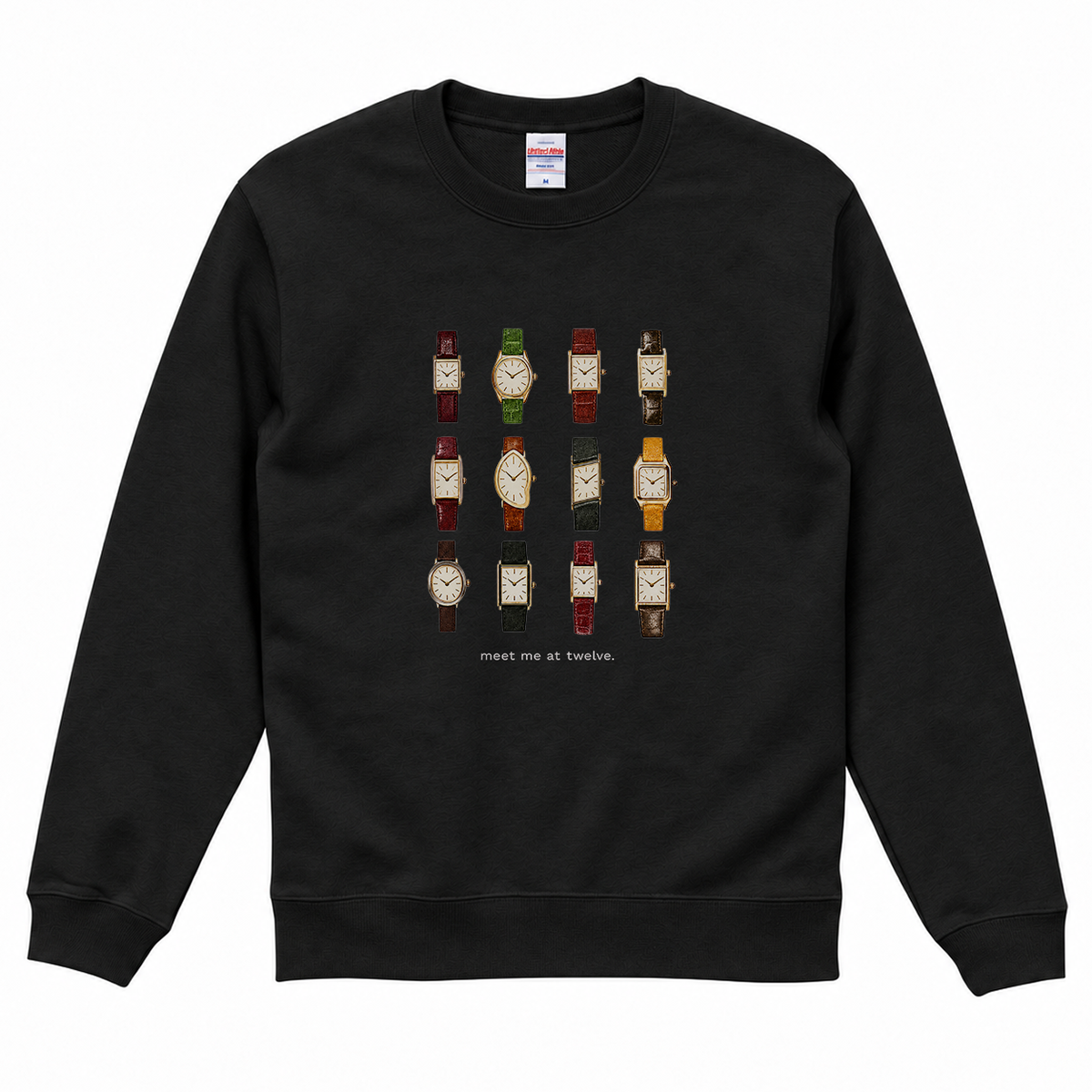VELVEL sweatshirt Black front